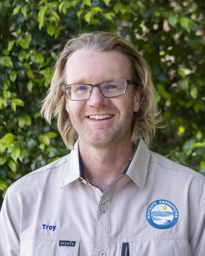 Portrait of Troy, Navigate Expeditions guide